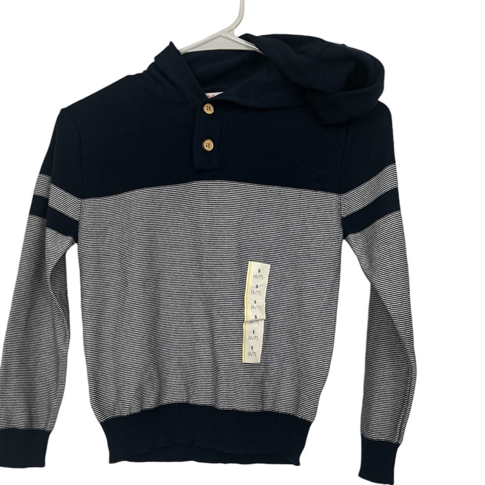 Kids Long Sleeve Hoodie Sz 6 - Picture 5 of 6
